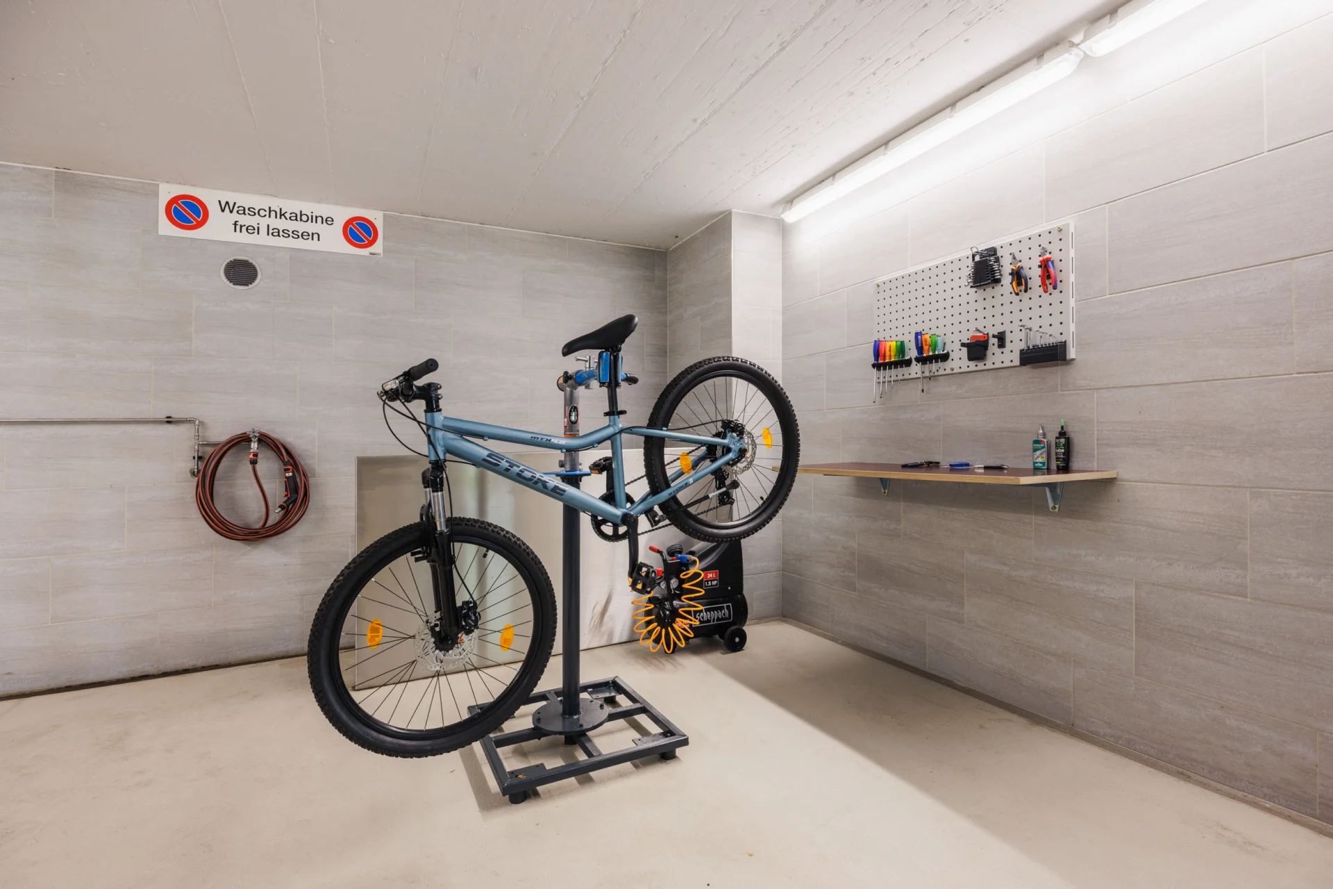 Bike Werkstatt im kommod